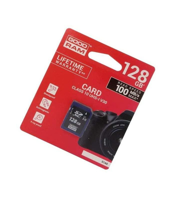 Scheda SD 128GB SDXC Goodram - blister retail