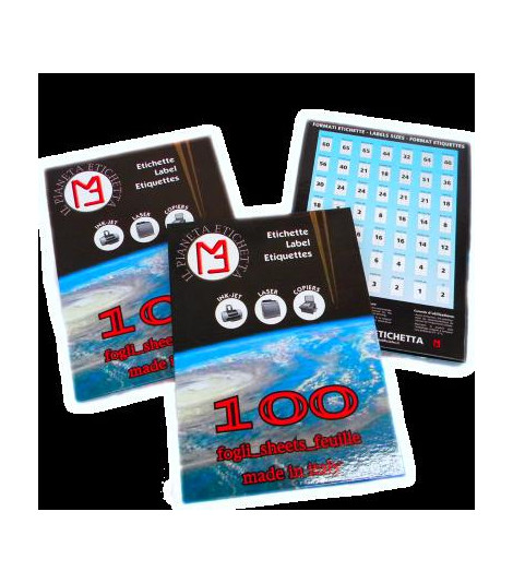 Etichette adesive 70X16.9 - 51 etichette/foglio - 100 fogli