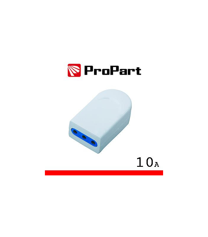 Presa 10A 2P+T polybag