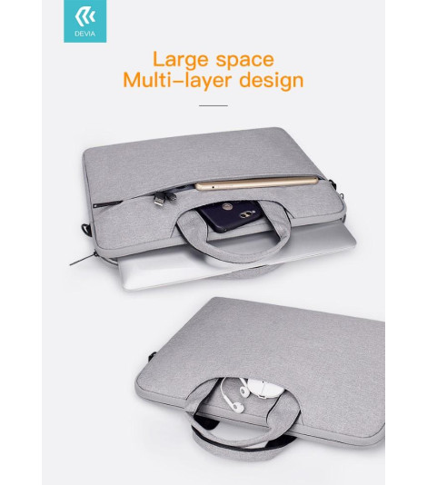 Borsa porta Macbook Pro 16'' 2021 Water proof colore Grigio