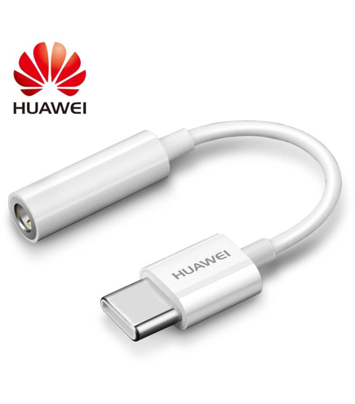 Adattatore Originale Huawei CM20 Tipo C / 3,5mm Bianco Bulk