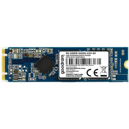 SSD GoodRAM S400U SATA III M.2 2280 - 480GB