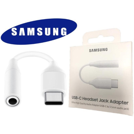 Adattatore Tipo-C Jack 3.5mm Samsung EE-UC10JUWE Bianco