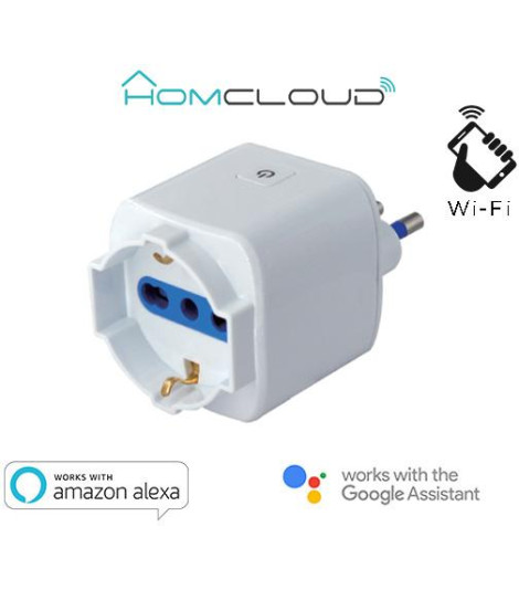 Presa Intelligente Wi-Fi 16A italiana bipasso-schuko