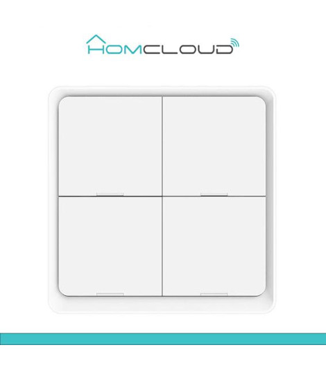 Pulsante a muro senza fili intelligente 4CH