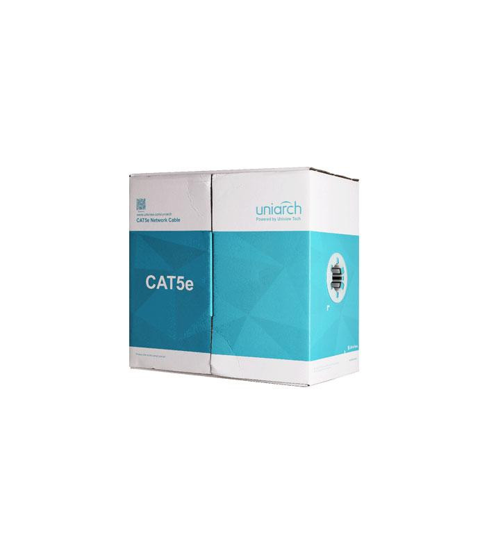 Cavo ethernet CAT5E UTP LSZH 8 fili 24AWG, Rame, 305metri