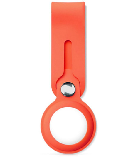 Cinghietta in silicone supporto per AirTag Apple Arancio