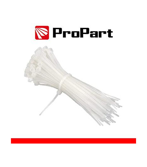 Fascette elettricista nylon 3,6x100mm Bianco 100pz