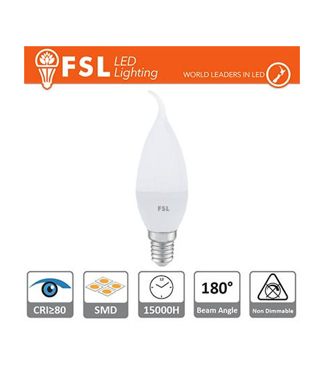 Lampada Colpo di Vento - 5,5W 4000K E14 