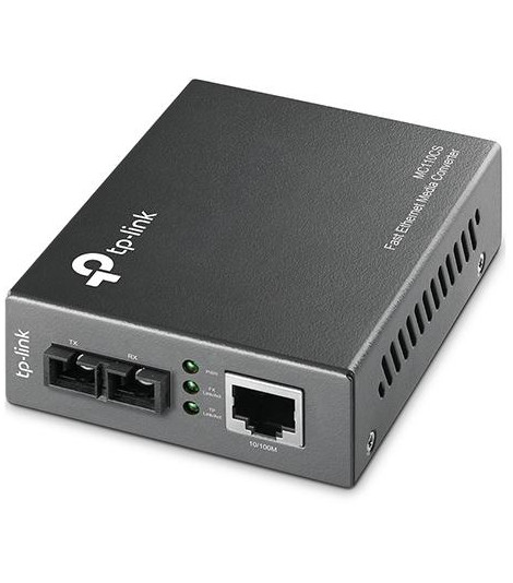 Fast eth. media converter Monomodale SC 100BASE-FX MC110CS