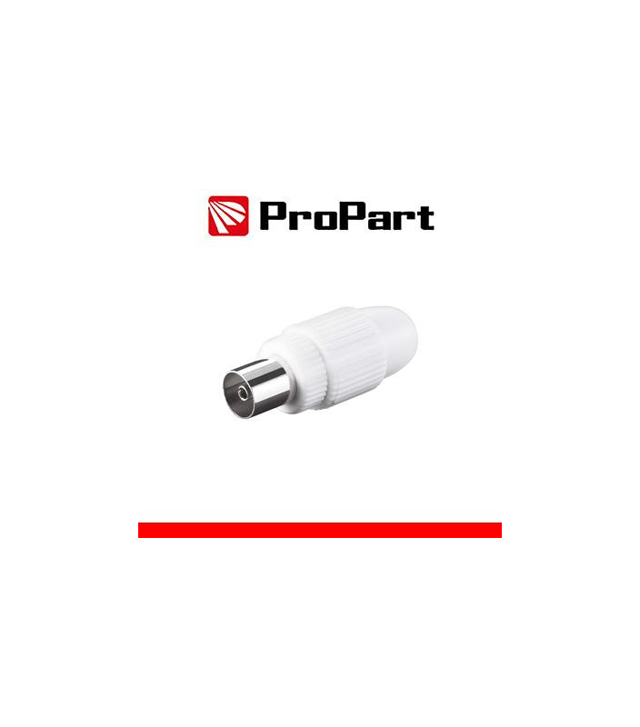 Presa antenna TV 75 Ω 9.5mm new