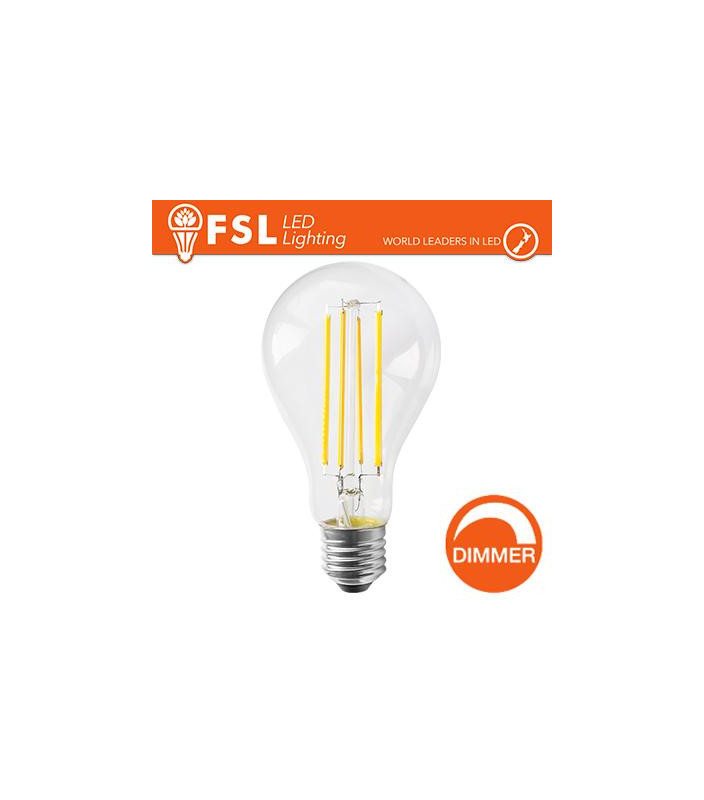 Lampada Filamento Goccia - 7W 2700K E27 800LM Dimmerabile