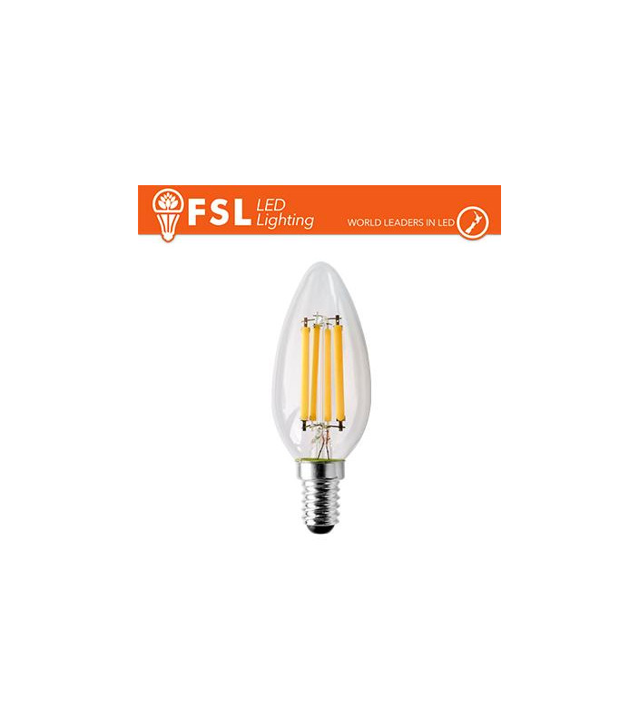 Lampada Filamento Oliva - 4W 4000K E14