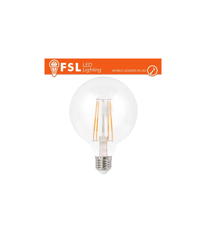 Lampada Filamento Globo Ø12,5cm - 6W 4000K E27