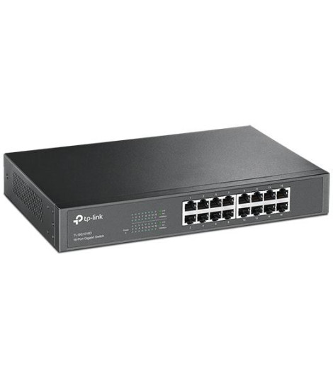 Desktop switch 16 porte Gigabit acciaio TP-Link TL-SG1016D