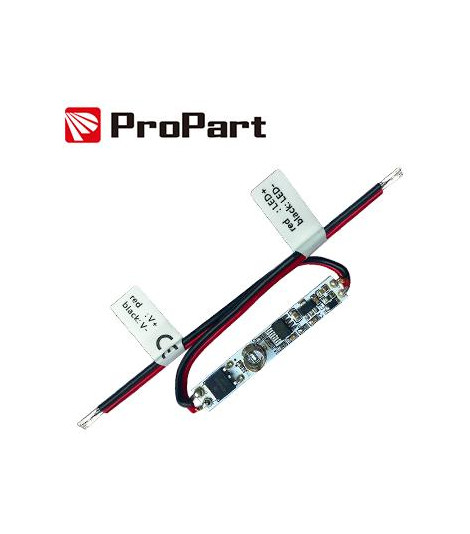 Dimmer interruttore touch 1 canale - MAX 24V/76W