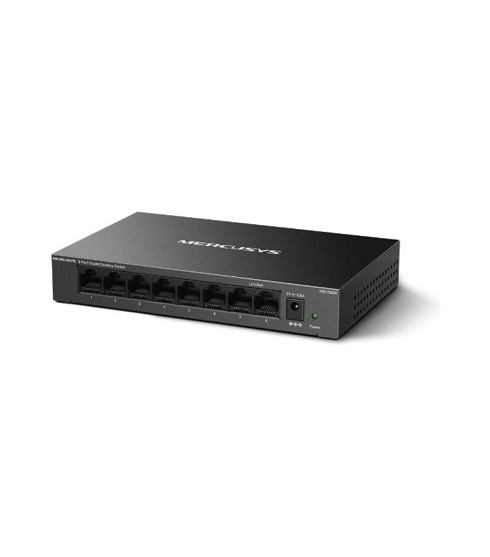 Switch 8-Porte Metallo 10/100/1000Mbps - Mercusys MS108GS