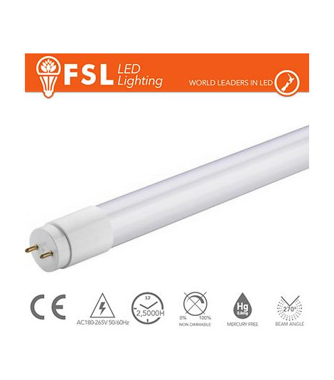 T8 LED Tubo Vetro - 14W 1080LM 3000K 90cm