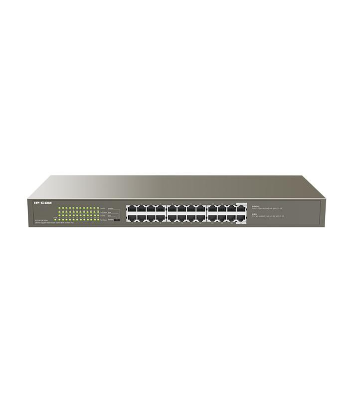 Switch IP-COM G1124P-24-250W 24 porte Gbit da rack