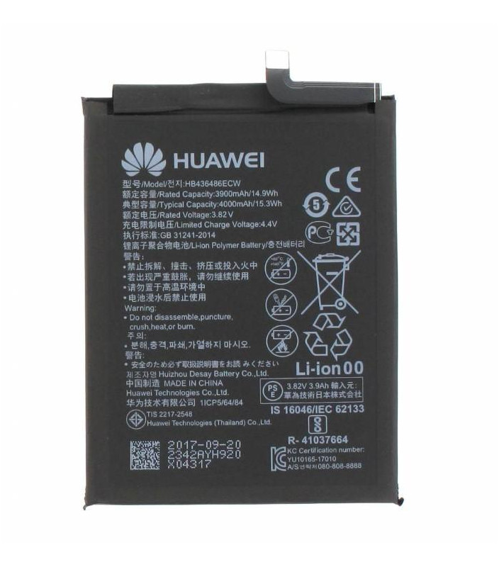 Batteria Huawei 3900mAh Li-Ion HB436486ECW Bulk Mate 10