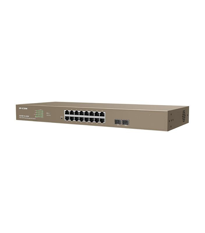 Switch PoE Rack Cloud Managed L2 16 Port GE + 2SFP