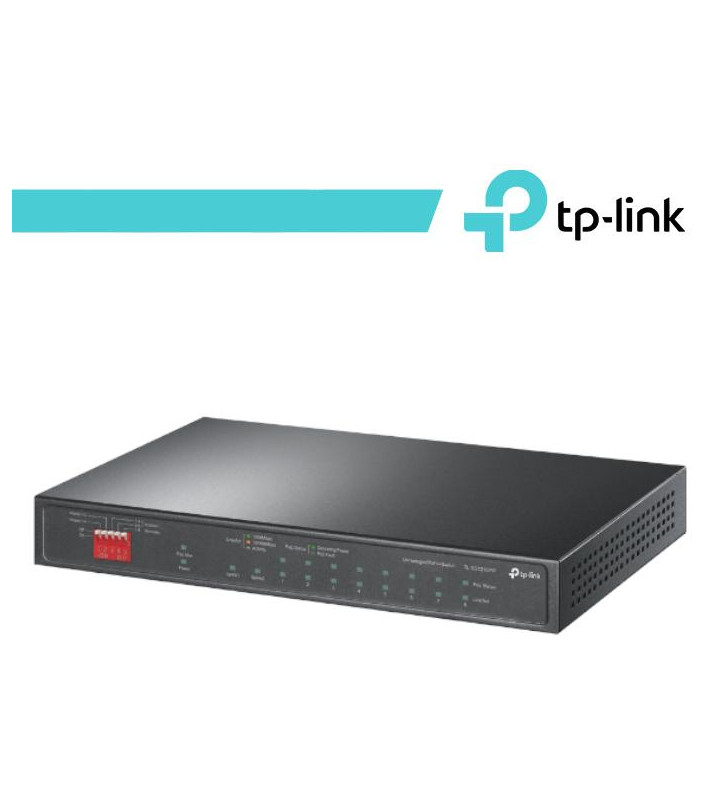 Switch 10 porte Gigabit 6 porte PoE+ 2 PoE++ TL-SG1210PP