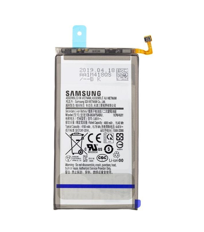 Batteria Samsung Galaxy S10 Plus EB-BG975ABU Service pack