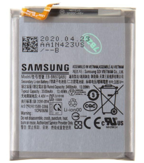 Batteria Samsung SM-N970F Galaxy Note10 EB-BN970ABU Bulk