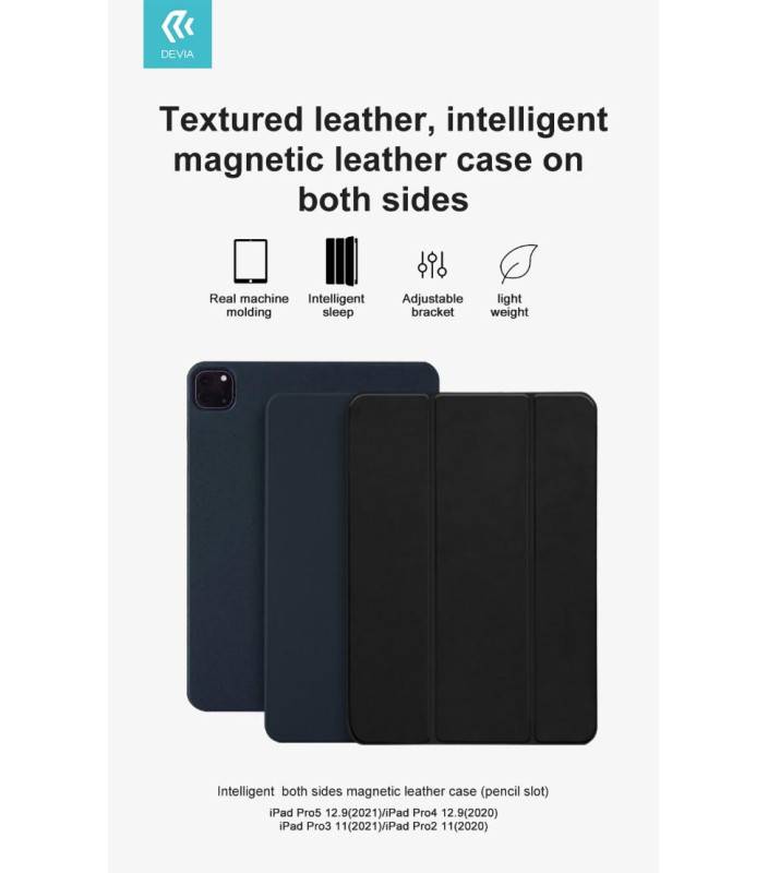 Cover magnetica iPad Pro3 11 2021 & iPad Pro2 11 2020 Nera