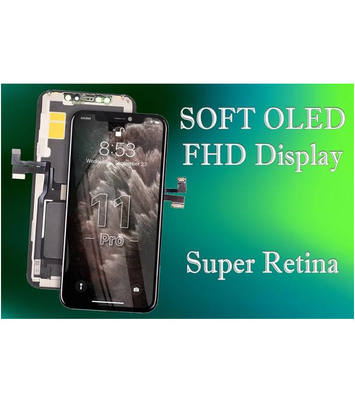 Lcd per iPhone 11 Pro Oled Soft FHD Selezione A+ Alta Qualit