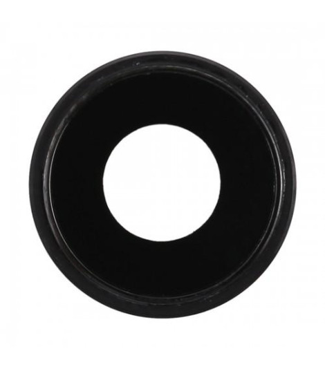Cornice fotocamera posteriore e obiettivo per iPhone 8 Nero
