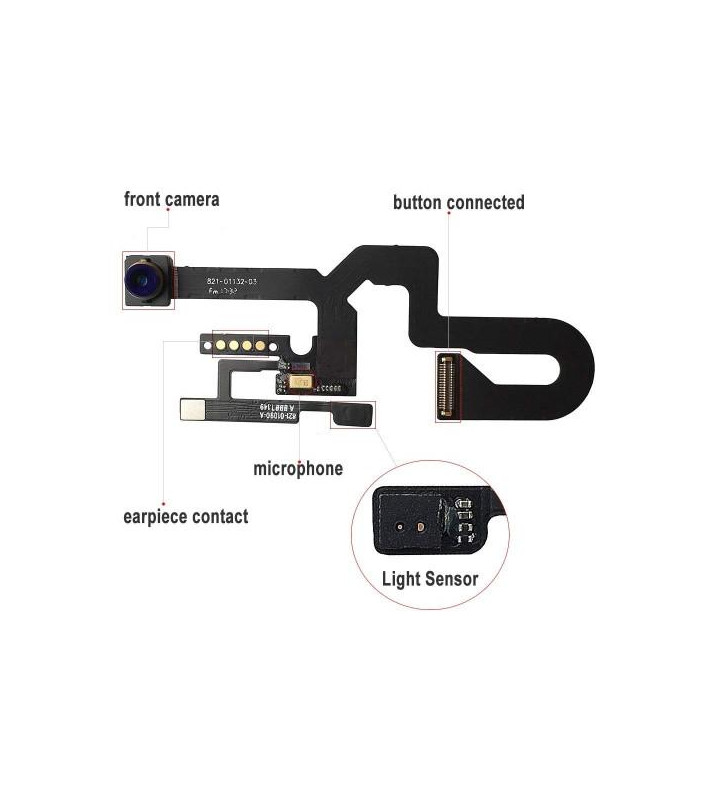 Telecamera frontale sensore di prossimità per iPhone 8 Plus