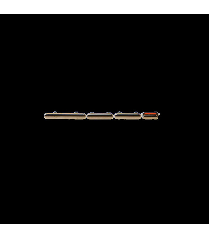 Pulsanti Volume+Mute+Power On/Off per iPhone XS Gold
