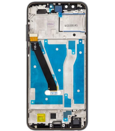 Lcd e Touch con frame Originale per Honor 9 Lite Nero