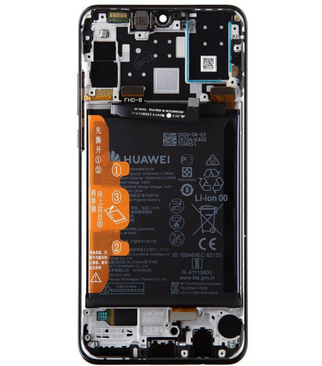 Lcd Huawei P30 Lite 2020 02352PJM MAR-L21MEA Nero 48MP