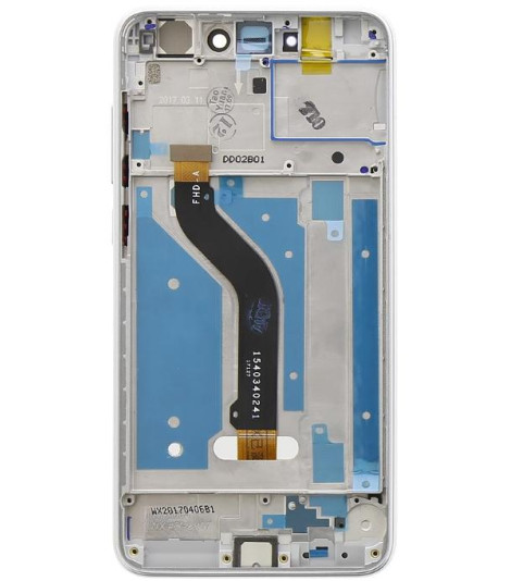 LCD + Touch Originale +Frame Huawei P8 & P9 Lite 2017 Bianco