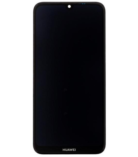 LCD con Frame per Huawei Y7 2019 11 Pin DUB-L21 DUB-LX1 Nero