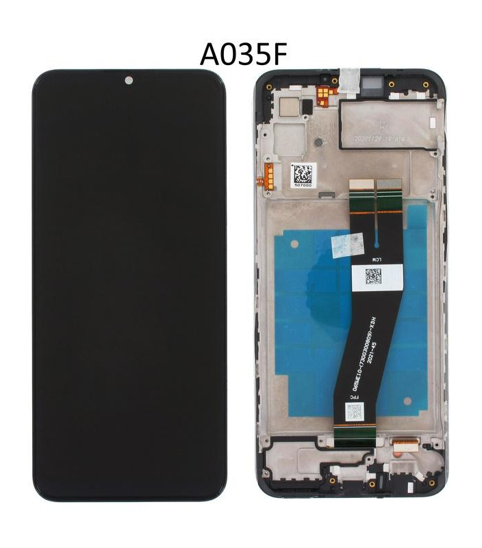 LCD Originale Samsung A035F Galaxy A03 Europa Nero S.Pack