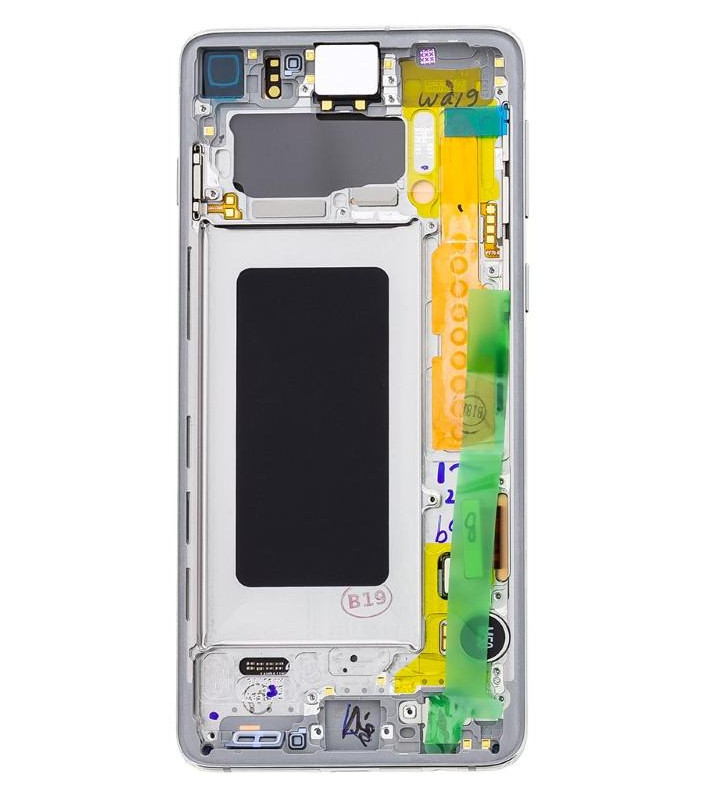 LCD display Touch Samsung G973 Galaxy S10 GH82-18850B Bianco