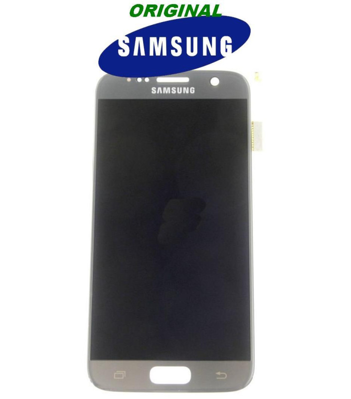LCD + TOUCH PER GALAXY S7 ORIGINALE SILVER GH9718523B