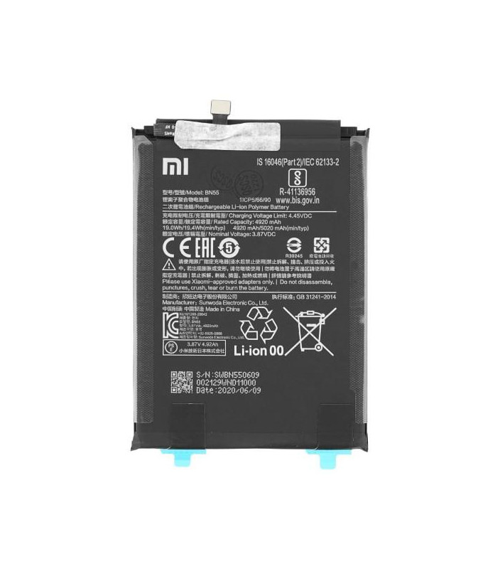 Batteria Originale Xiaomi Redmi Note 9S BN55 460200002F5Z