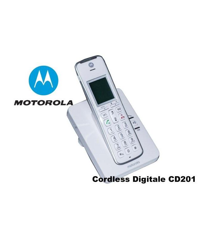 Telefono Cordless Digitale Motorola CD201