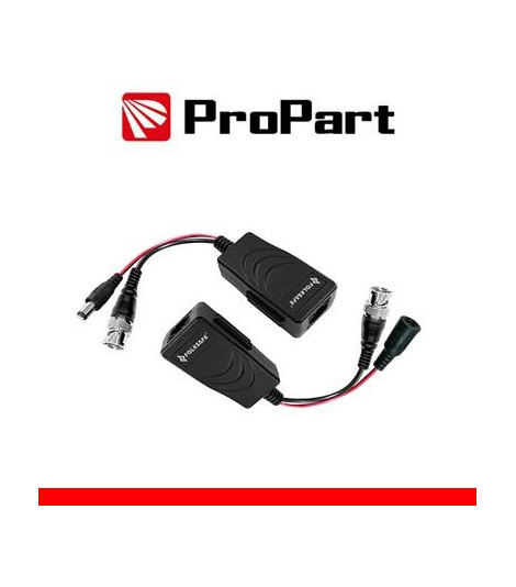 Coppia di Balun video HD cat5e/6 ad 1 canale e alimentazione