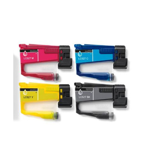 Yellow Compatible Brother MFC-J4350DW/J4550DW-0.9KLC527Y