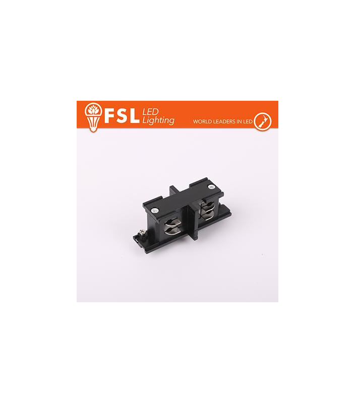 FSL Connettore Forma I mini per binario Trifase - Colore NERO