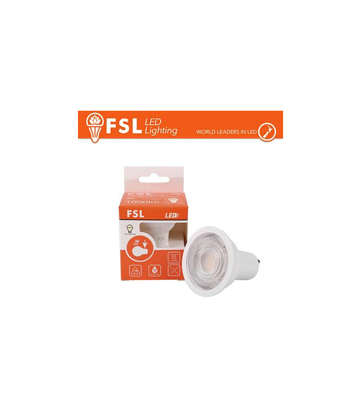 GU10 lampadina LED 8W alta luminosità - 3000K,  1000lm, 38°