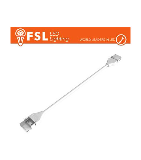 Cavo di giunzione 20cm, con 2 connettori LED COB 220V e COB 24V