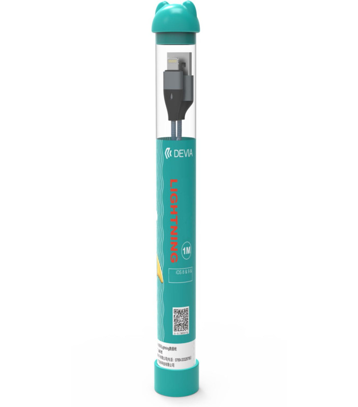 Cavo Bubble da Usb A a Lightning 2A 1 Metro Nero