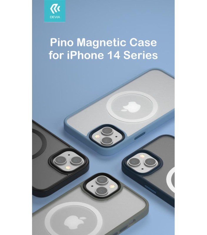 Cover Magnetica Pino Apple Magsafe per iPhone 14 Plus Viola