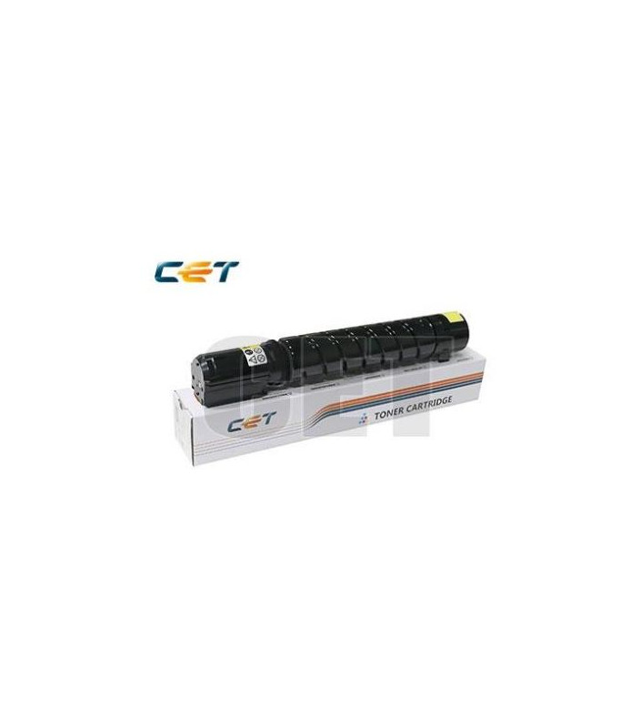 CET Yellow Canon C-EXV55 CPP Toner Cartridge-18K 2185C002AA